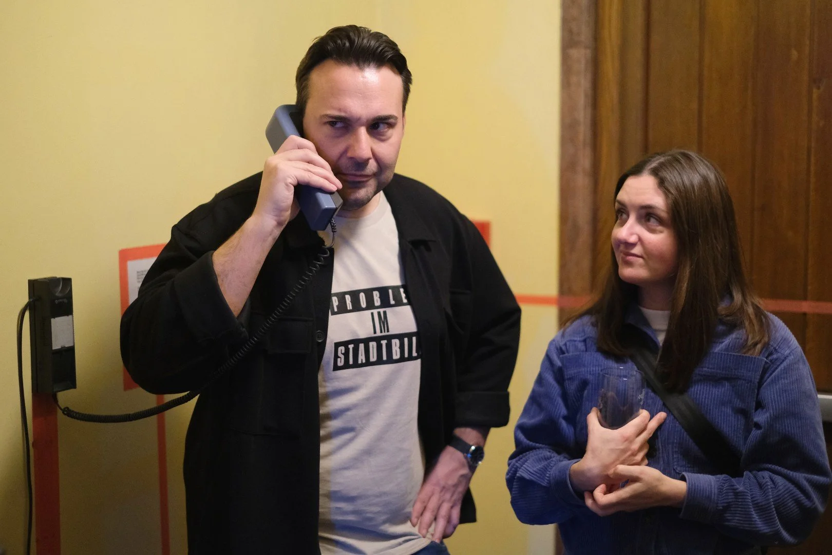 Answer the Call: interaktive Audioinstallation von Joachim Clematide und Simon Braissant